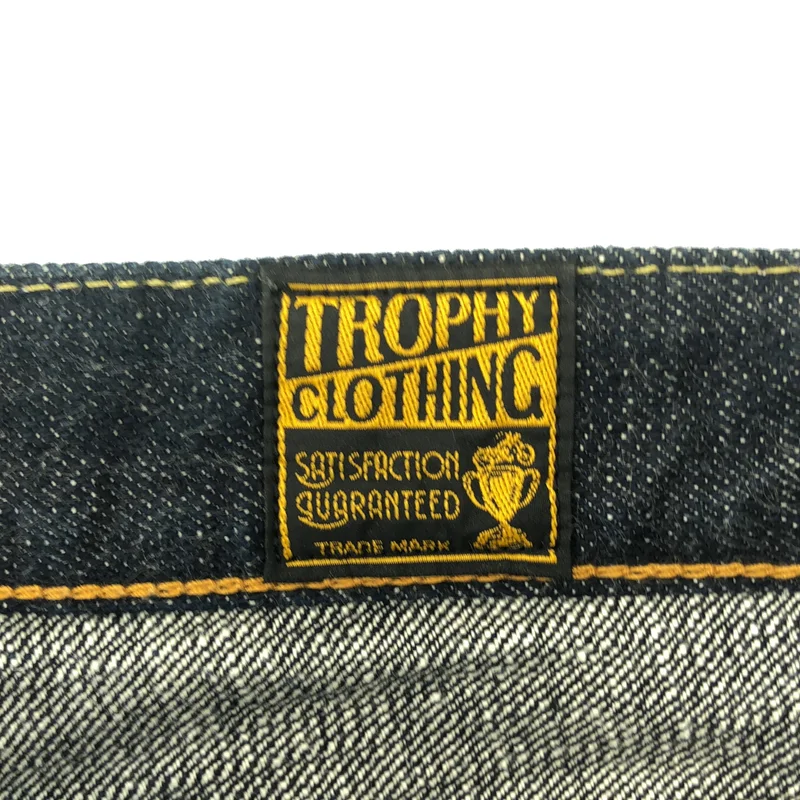 Trophy Clothing / トロフィークロージング | ボタンフライ ストレートデニムパンツ | 34 | メンズ