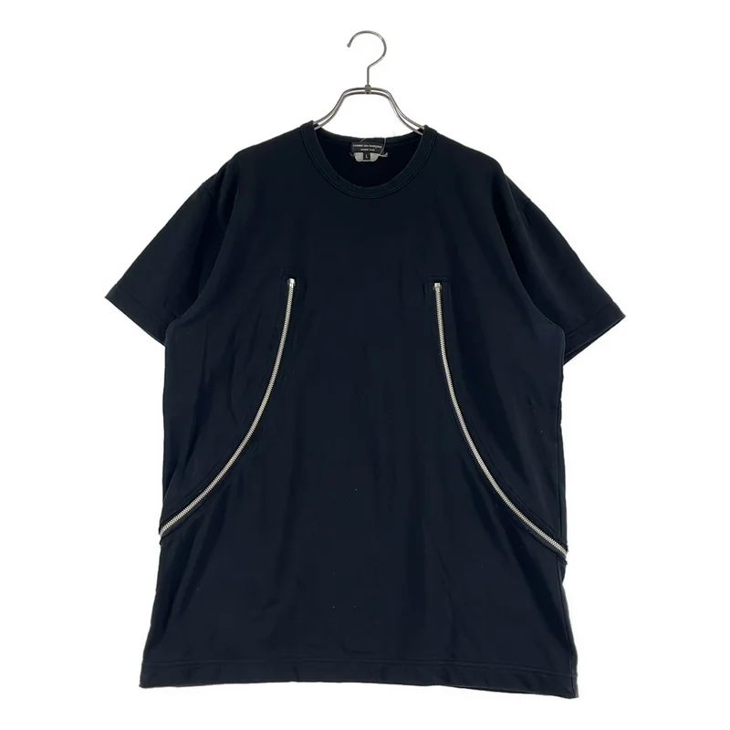 COMME des GARCONS HOMME PLUS / コムデギャルソンオムプリュス | 2016SS | ジップデザイン Tシャツ | L | メンズ