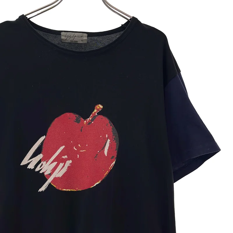 YOHJI YAMAMOTO POUR HOMME / ヨウジヤマモトプールオム | 2017SS | 阪急限定 アップルプリント Tシャツ | 3 | メンズ