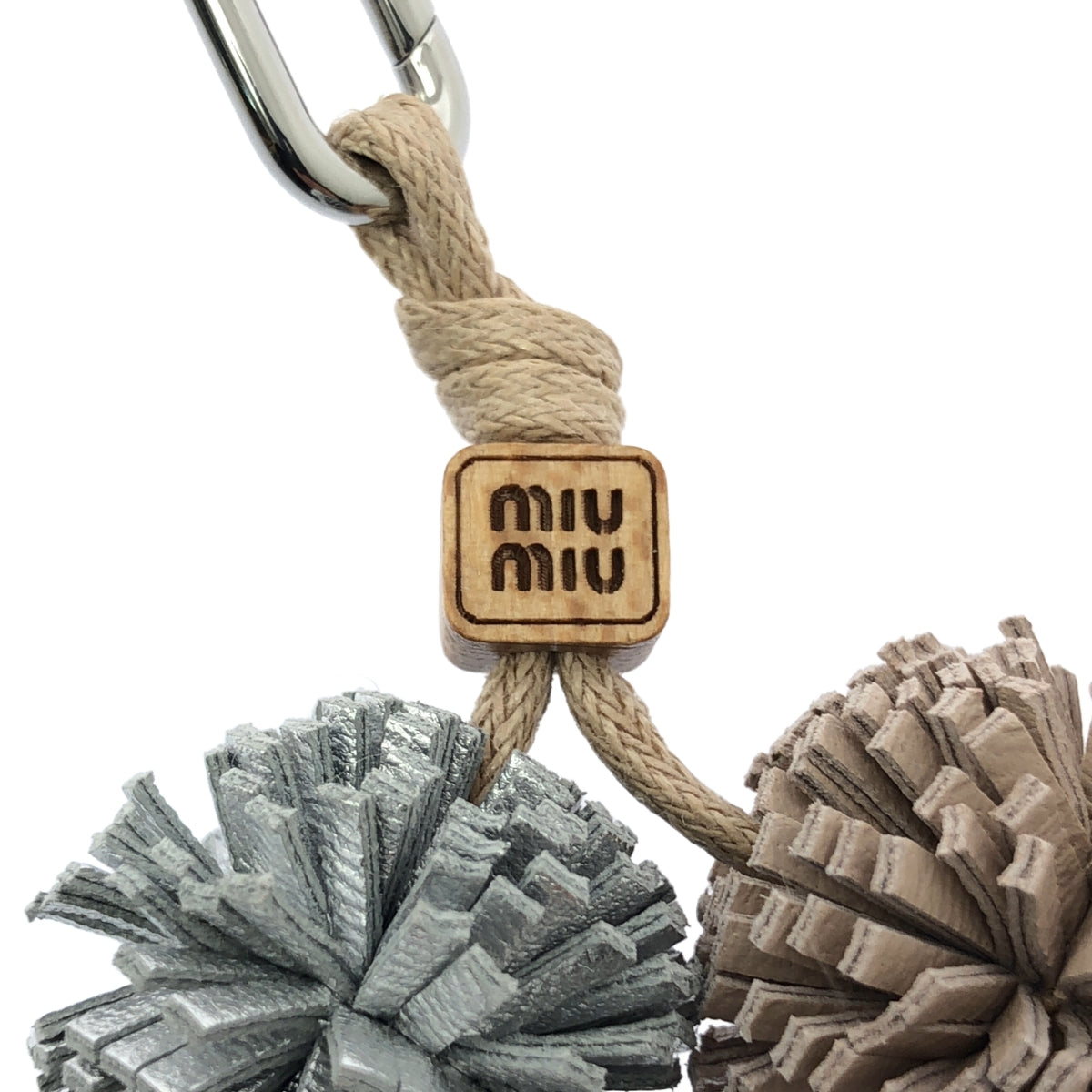 新品】 miu miu / ミュウミュウ | Leather micro trick / レザー