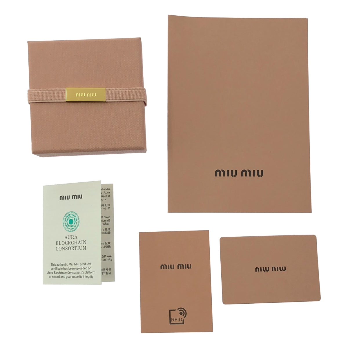 新品】 miu miu / ミュウミュウ | Leather micro trick / レザー
