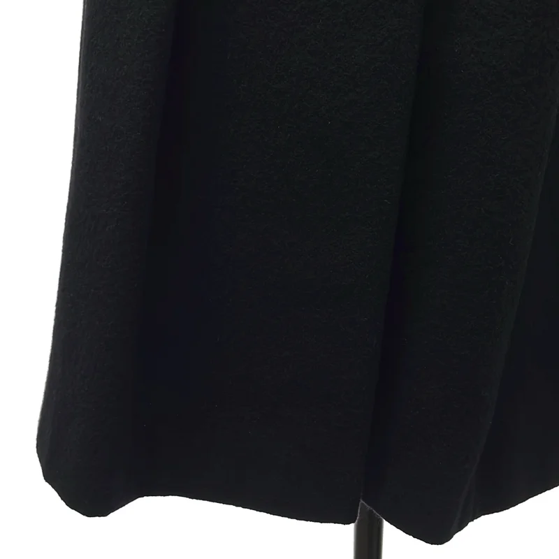 JIL SANDER / ジルサンダー | ウール バックジップ スカート / 裏地付き | 36 | レディース