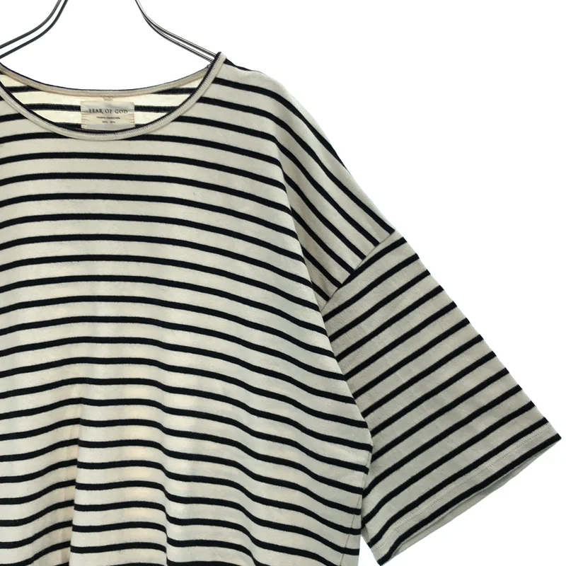 FEAR OF GOD / フィアオブゴッド | 2016AW | 4th オーバーサイズ ボーダーTシャツ | M | メンズ
