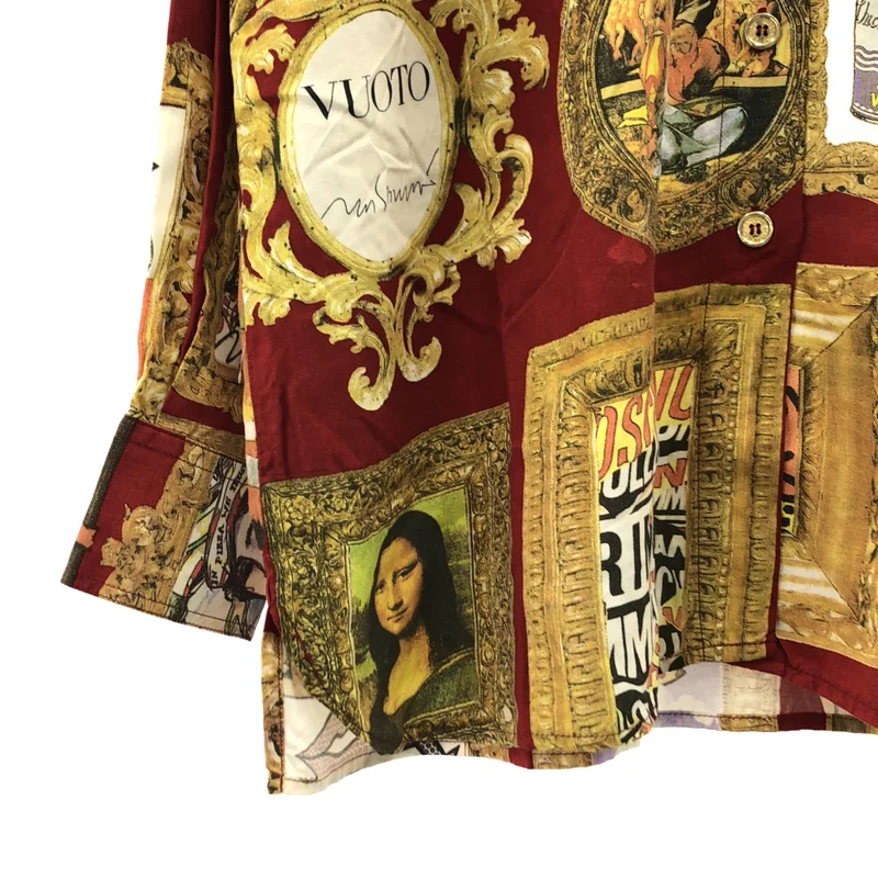 MOSCHINO / モスキーノ | グラフィックプリント 総柄 シャツ | M | レディース