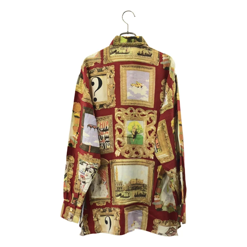 MOSCHINO / モスキーノ | グラフィックプリント 総柄 シャツ | M | レディース