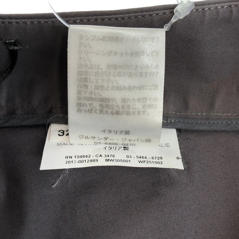 JIL SANDER / ジルサンダー | コットン ストレッチ ロールアップパンツ 2013-0012989 | 32 | レディース