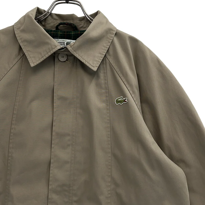 VINTAGE / ヴィンテージ古着 | 1980s | CHEMISE LACOSTE / シュミーズ ラコステ / コットン混 裏地ウール ハリントンジャケット | 42 | メンズ
