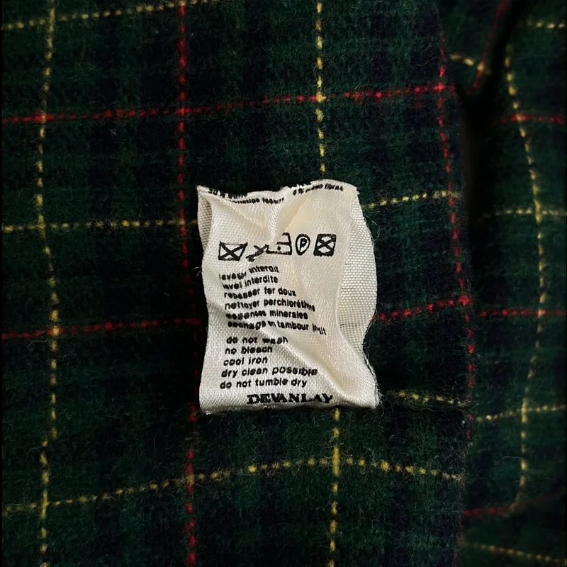 VINTAGE / ヴィンテージ古着 | 1980s | CHEMISE LACOSTE / シュミーズ ラコステ / コットン混 裏地ウール ハリントンジャケット | 42 | メンズ