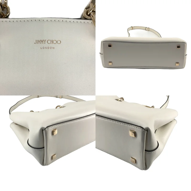 JIMMY CHOO / ジミーチュウ | Bon Bon Tote / レザー 2WAY トートバッグ |
