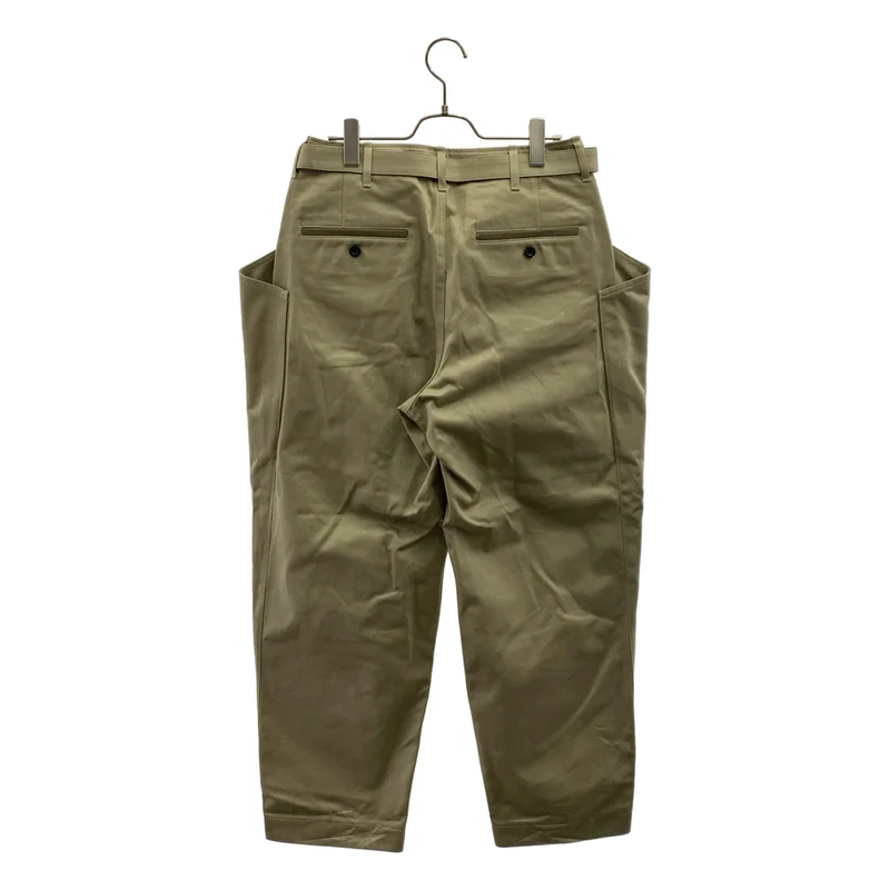 sacai / サカイ | 2025SS | Cotton Chino Pants ベルテッドコットンチノパンツ | 0 | メンズ
