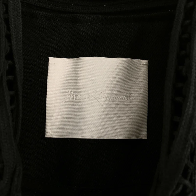 Mame Kurogouchi / マメクロゴウチ | 2024AW | Cord Embroidery Detail Denim Jacket コードエンブロイダリー デニムジャケット | 1 | レディース