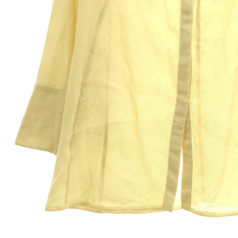 JIL SANDER / ジルサンダー | バンドカラー シャツ_長袖 HS JW IM 0050 | 32 | レディース