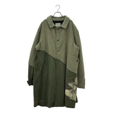 GREG LAUREN / グレッグローレン | BLACK TENT SHORT SLEEVE STUDIO