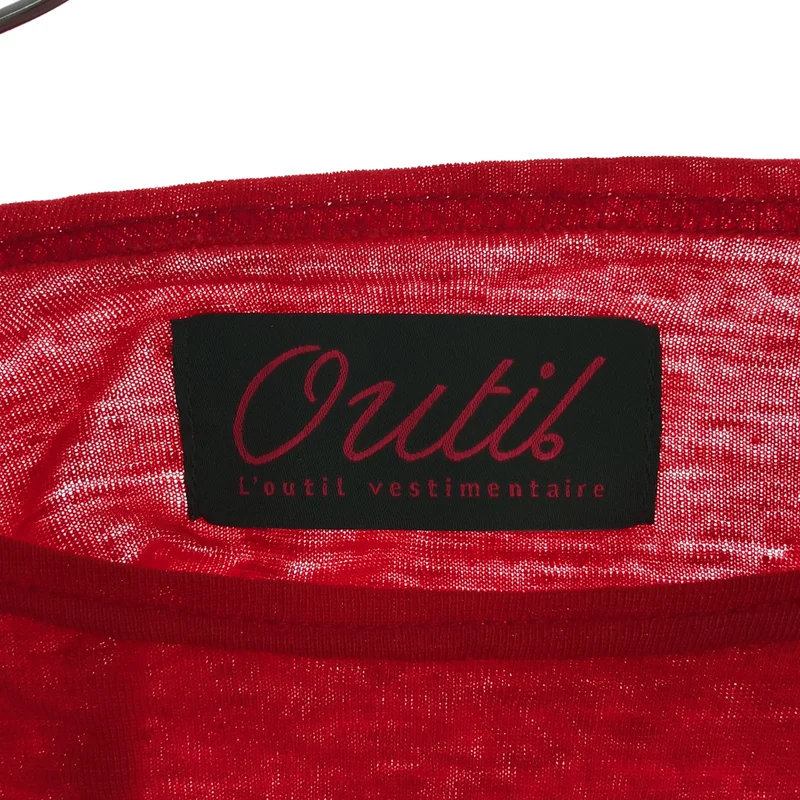 OUTIL / ウティ | リネン クルーネック カットソー | 0 | レディース