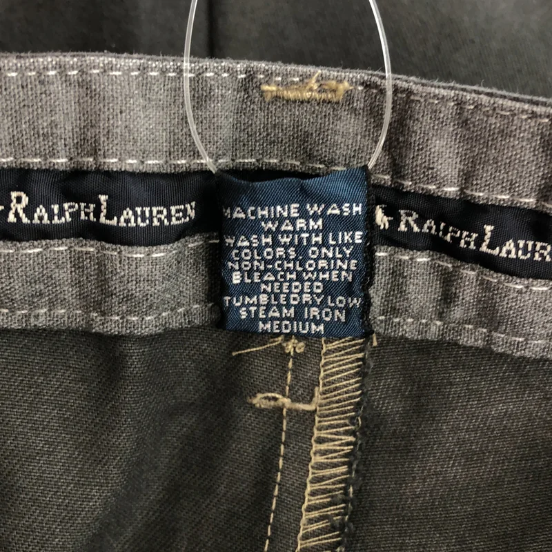 POLO RALPH LAUREN / ポロラルフローレン | コットン 2タック ワイドパンツ | 36 | メンズ