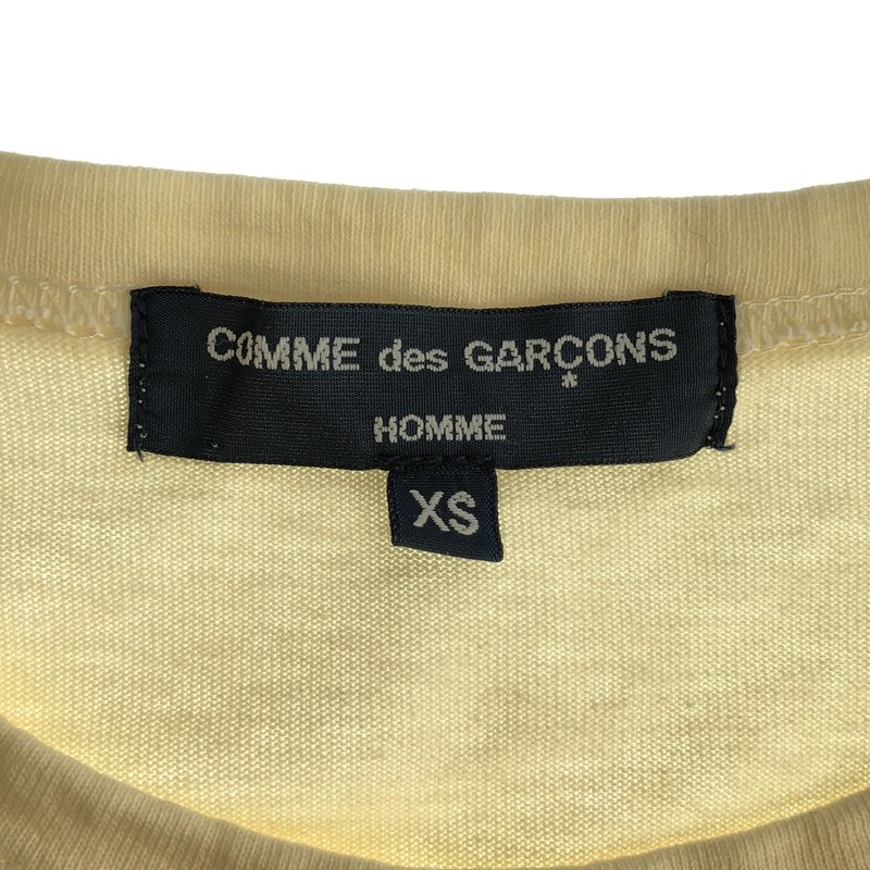 COMME des GARCONS HOMME / コムデギャルソンオム | サイドライン ロングスリーブTシャツ | XS | メンズ