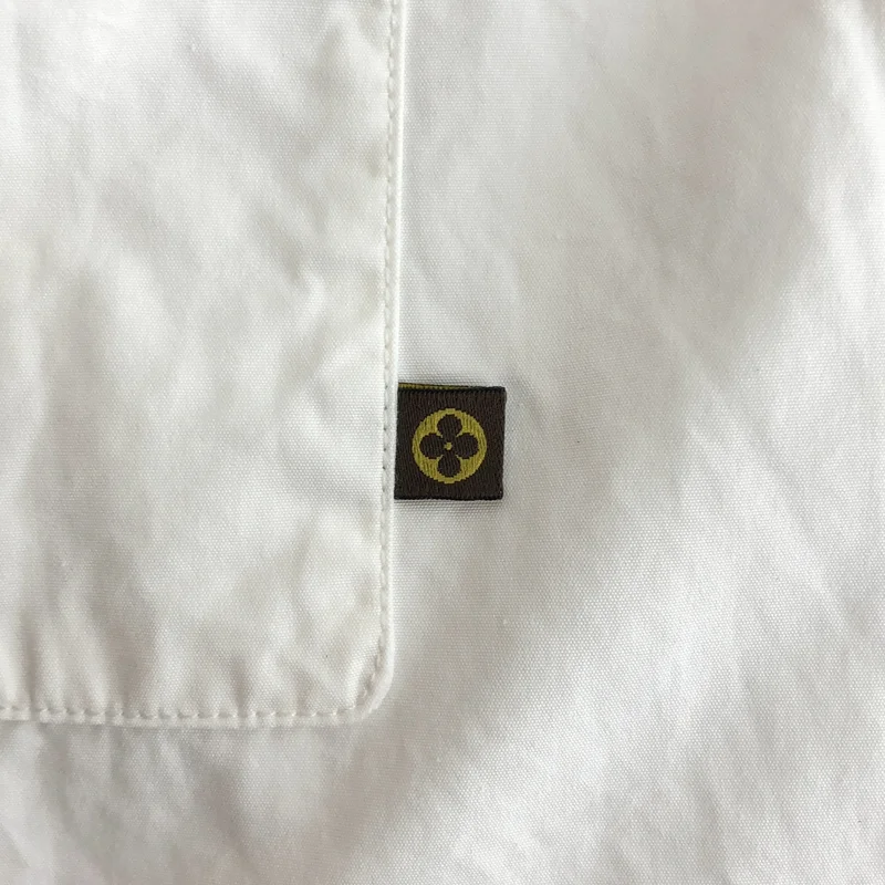 Louis Vuitton / ルイヴィトン | コットン レースカラー ショートスリーブシャツ | 40 | レディース