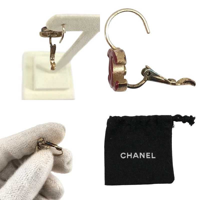 CHANEL / シャネル | ココマーク ピアス |