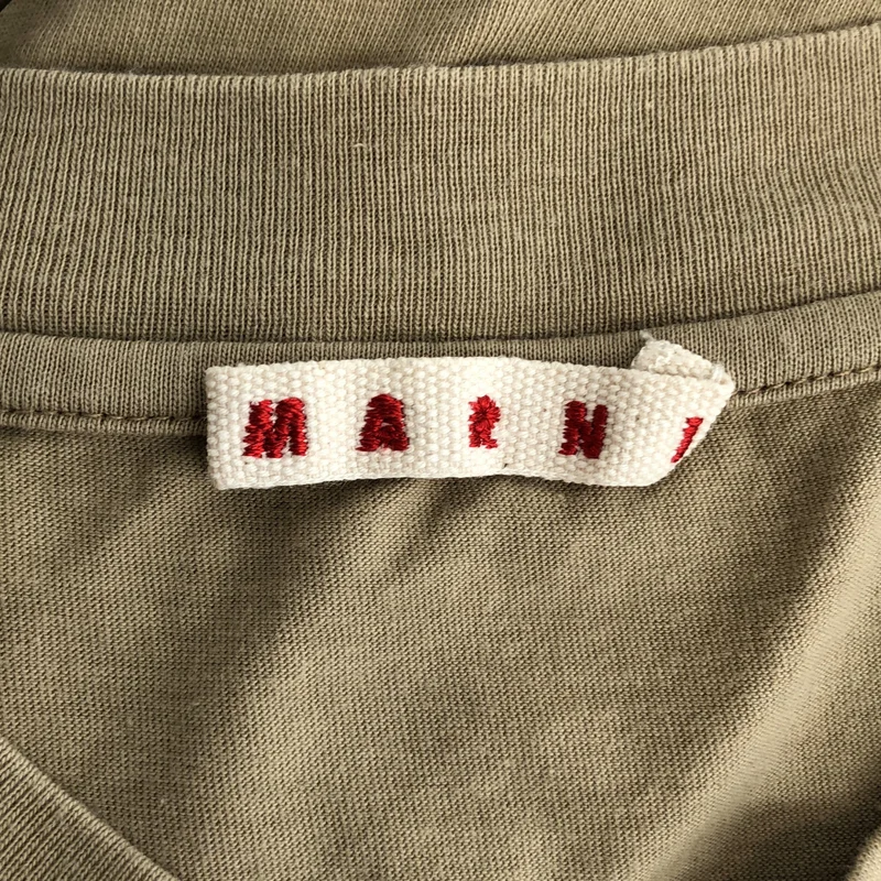 MARNI / マルニ | コットン ギャザー ノースリーブカットソー | 38 | レディース