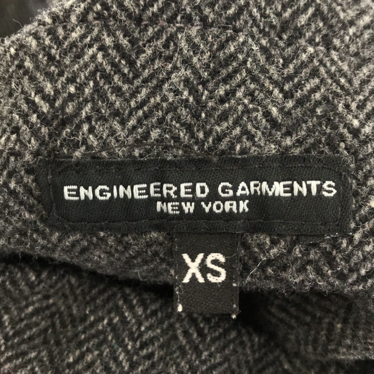 Engineered Garments ヘリンボーン ツイード コート Engineered Garments / エンジニアドガーメンツ | Reversible Coat