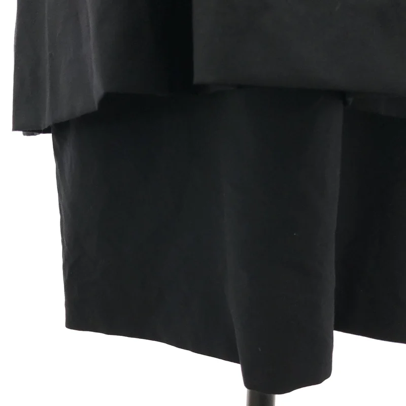 noir kei ninomiya / ノワールケイニノミヤ | 2025SS | ウールトロ フリル装飾ドレス | S | レディース