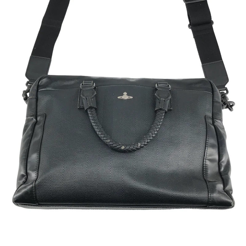 Vivienne Westwood / ヴィヴィアンウエストウッド | レザー 2WAY オーブ ブリーフケース |