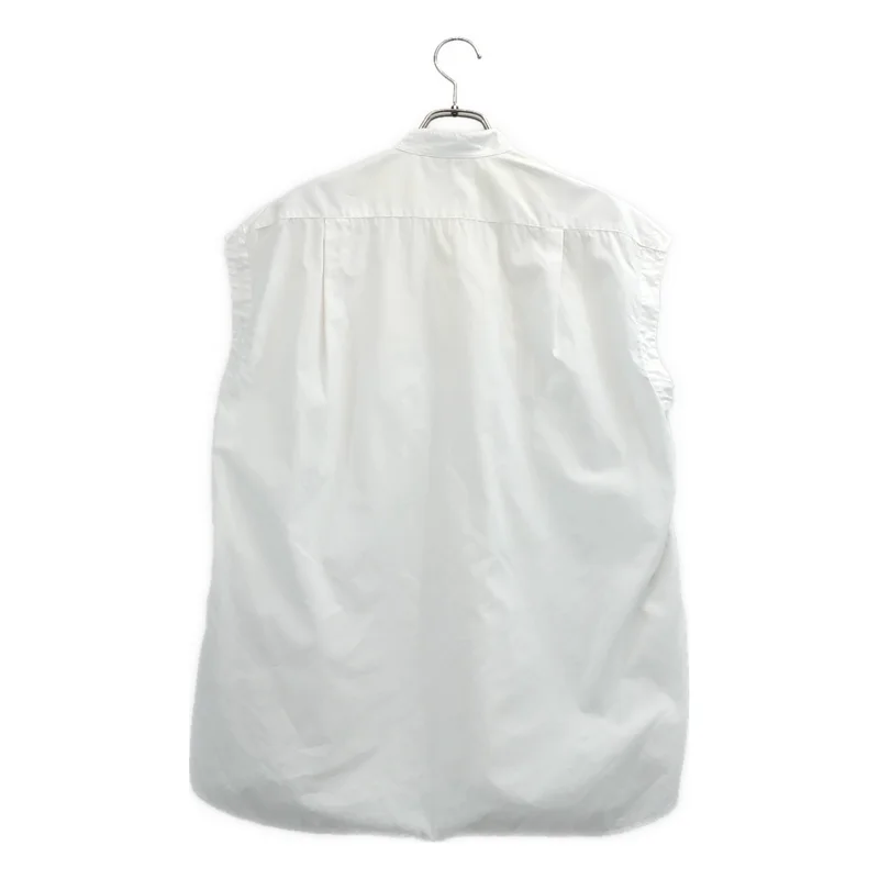 AURALEE / オーラリー | WASHED FINX TWILL SLEEVELESS SHIRTS ノースリーブシャツ | 0 | レディース