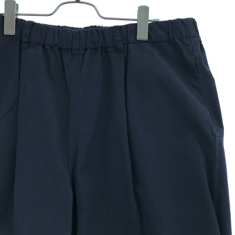 SUZUSAN / スズサン | ブリーチ加工 コットン ワイド イージーパンツ | L | ブラック | メンズ SUZUSAN / SUZUSAN | Bleached Cotton Wide Easy Pants | L | Men's – KLD