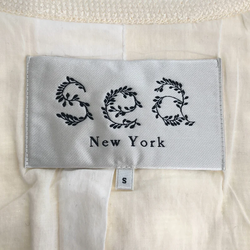 sea New York / シーニューヨーク | レース ノーカラージャケット 92-07-44-07008 | S | レディース