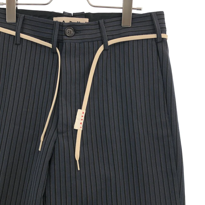 MARNI / マルニ | 2021SS | ストライプ ジャガード スラックス | 48 | メンズ