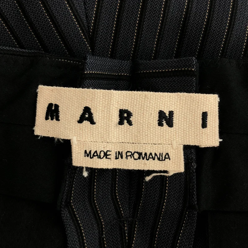 MARNI / マルニ | 2021SS | ストライプ ジャガード スラックス | 48 | メンズ