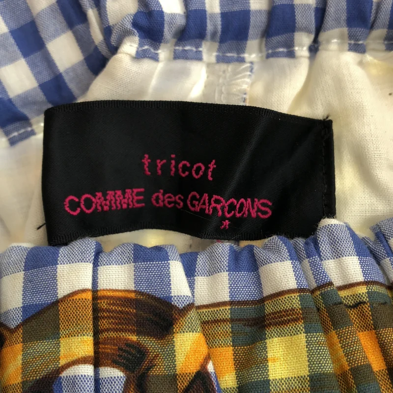tricot COMME des GARCONS / トリココムデギャルソン | 2015AW | チェック プリント パンツ TP-P202 |