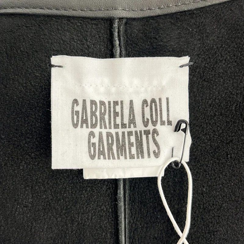 GABRIELA COLL GARMENTS / ガブリエラコールガーメンツ | 2025 | VEGETABLE TANNED LAMSKIN レザー スリーブレス ワンピース | 1 | レディース