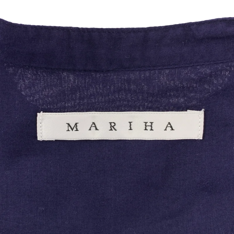 MARIHA / マリハ | ギャザー ボリューム ノースリーブ ワンピース | 36 | レディース