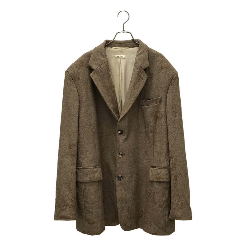 MARNI / マルニ | 2020AW | ウール オーバーサイズド クラッシュ ジャケット | S | メンズ