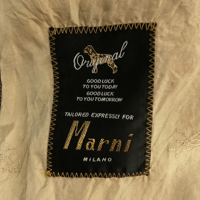 MARNI / マルニ | 2020AW | ウール オーバーサイズド クラッシュ ジャケット | S | メンズ