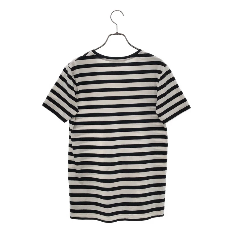 Acne Studios / アクネストゥディオズ | RIGOLETTO PSS16 コットン ボーダー フェイスパッチ カットソー | xs | レディース