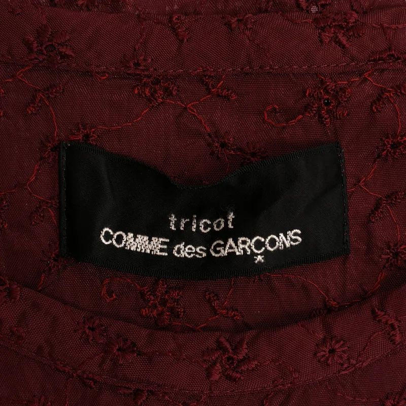 tricot COMME des GARCONS / トリココムデギャルソン | 1999SS | レーヨン 染め加工 エンブロイダリー カットソー ブラウス |
