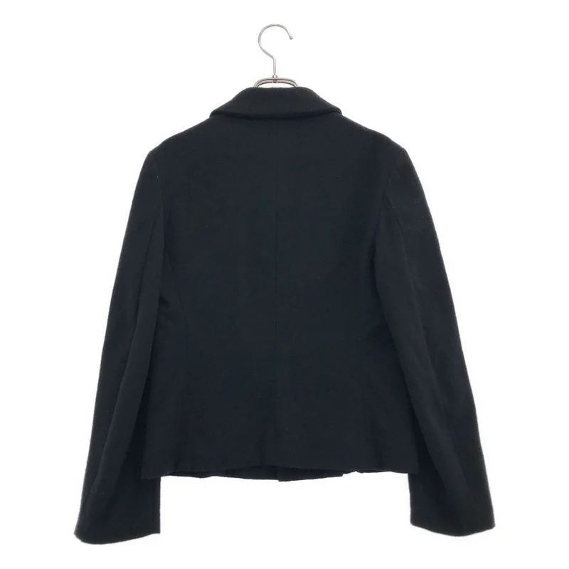 tricot COMME des GARCONS / トリココムデギャルソン | 2001AW | ウール 製品洗い ラウンドカラージャケット | M | レディース