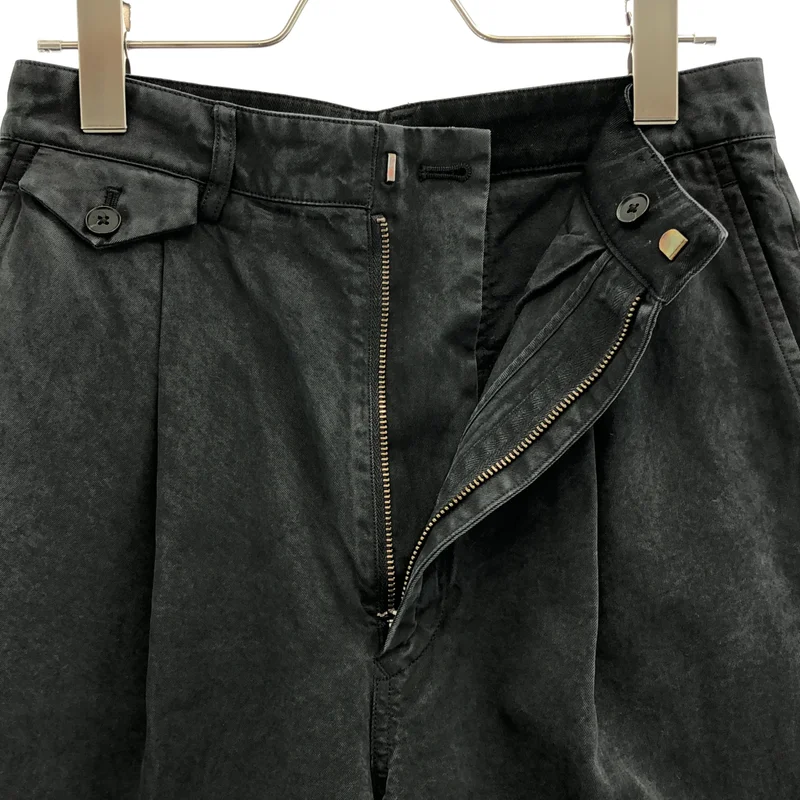 AURALEE / オーラリー | 2026SS | GARMENT-DYED FINX LIGHT CHINO ONE-TUCK WIDE PANTS パンツ | 0 | レディース