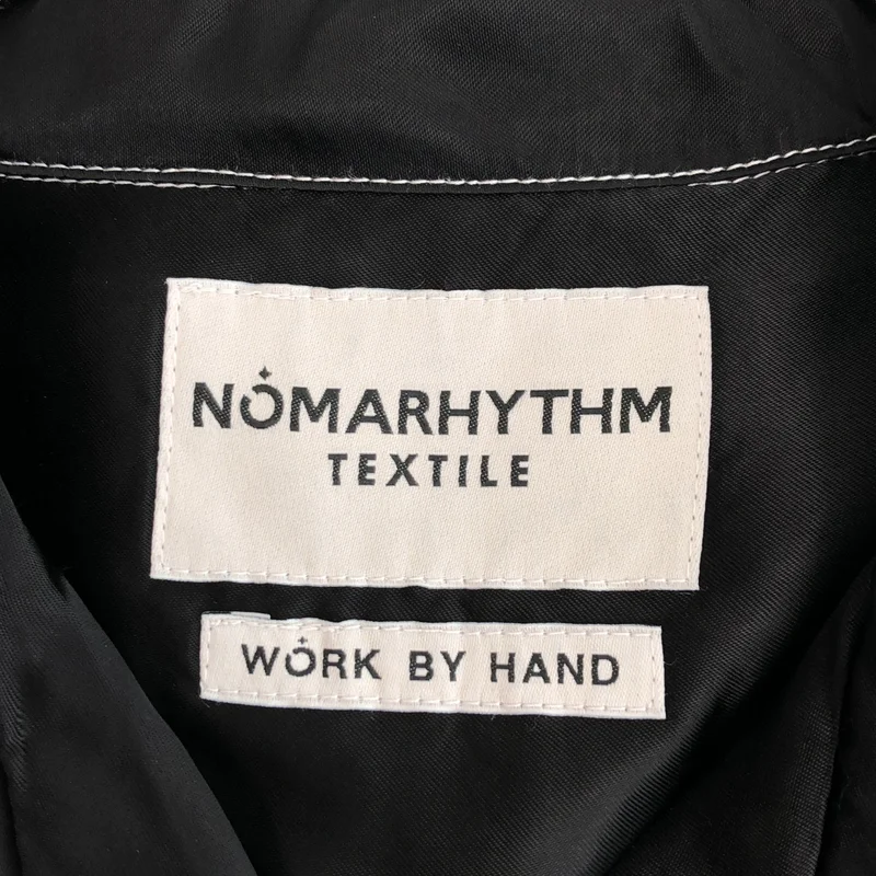 NOMARHYTHM TEXTILE / ノーマリズムテキスタイル | キュプラ ブリーチ加工 サテンシャツ | F | メンズ
