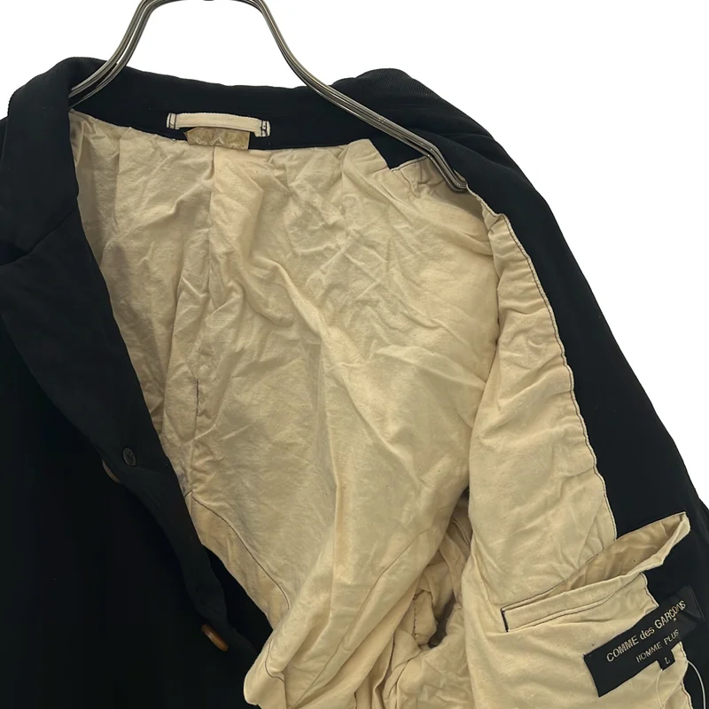 COMME des GARCONS HOMME PLUS / コムデギャルソンオムプリュス | 2011AW | ポリエステル縮絨 デカダンス 燕尾 ロングジャケット | L | メンズ