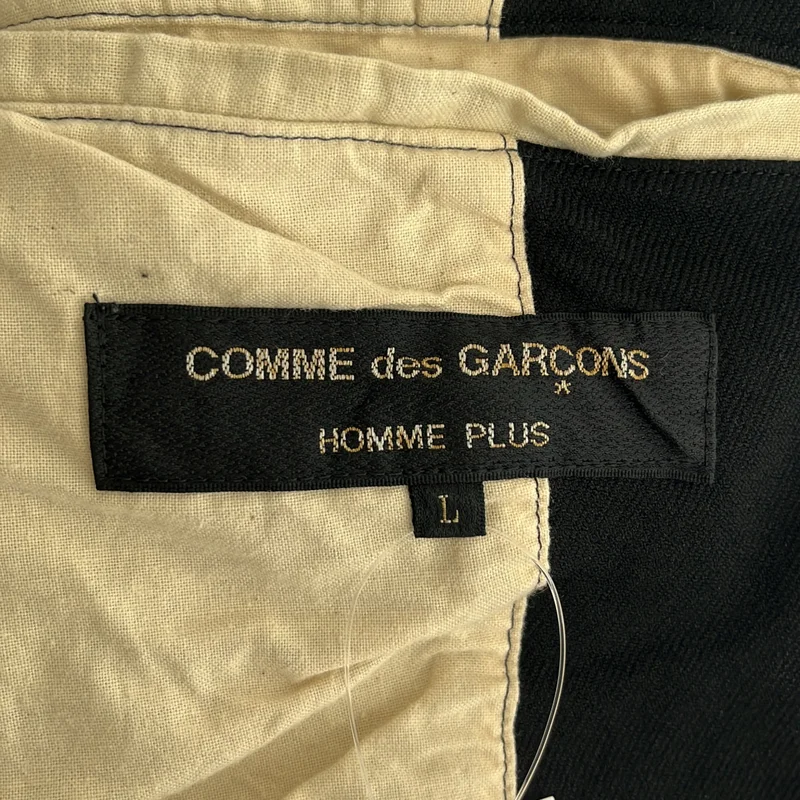 COMME des GARCONS HOMME PLUS / コムデギャルソンオムプリュス | 2011AW | ポリエステル縮絨 デカダンス 燕尾 ロングジャケット | L | メンズ