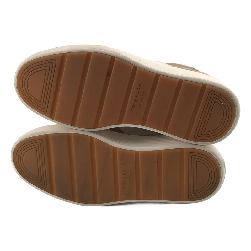 COLE HAAN / コールハーン | オリジナルグランド マックス レザー スエード切り替え プラットフォームスニーカー | 7B | レディース