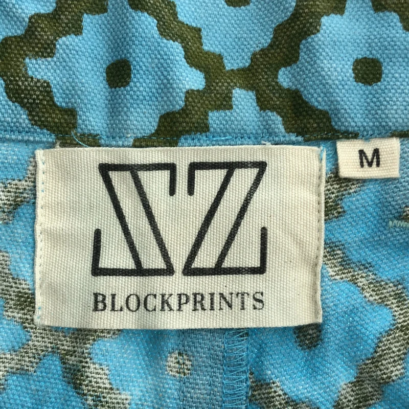 SZ Blockprints / エスゼットブロックプリント | disco pants プリント ワイド パンツ | M | レディース