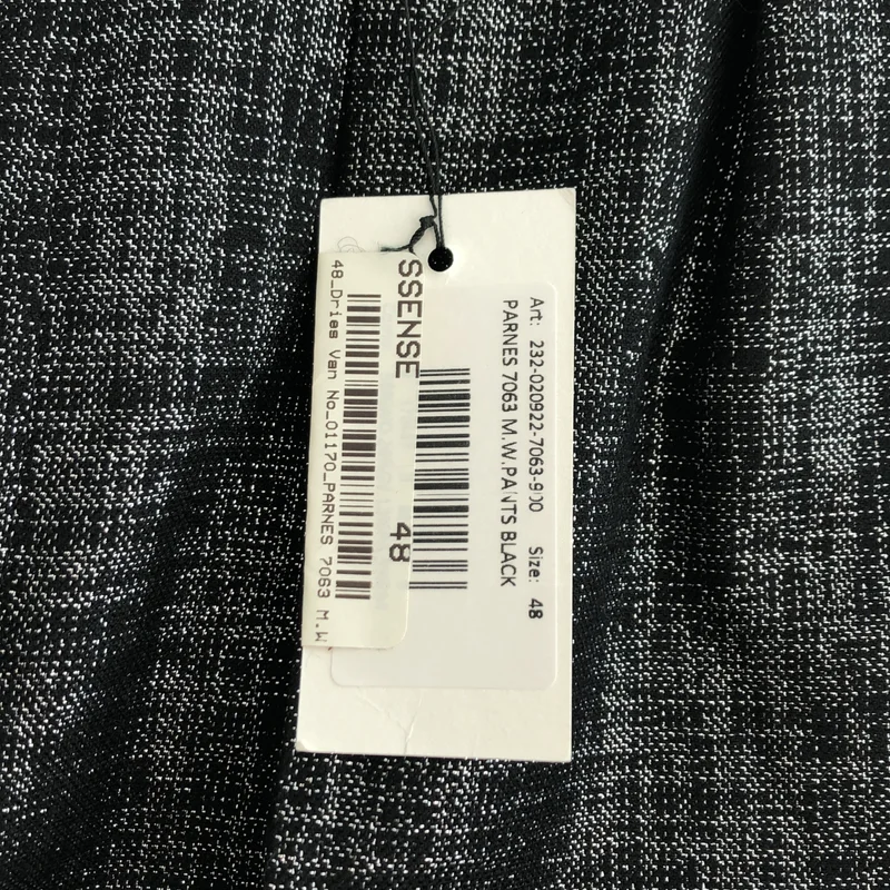 DRIES VAN NOTEN / ドリスヴァンノッテン | 2023AW | PARNES 7063 M.W.PANTS ウール混 2タック ワイドスラックス | 48 | メンズ