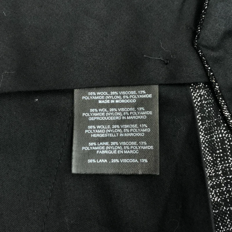DRIES VAN NOTEN / ドリスヴァンノッテン | 2023AW | PARNES 7063 M.W.PANTS ウール混 2タック ワイドスラックス | 48 | メンズ