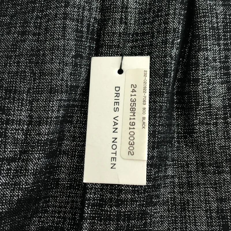 DRIES VAN NOTEN / ドリスヴァンノッテン | 2023AW | PARNES 7063 M.W.PANTS ウール混 2タック ワイドスラックス | 48 | メンズ