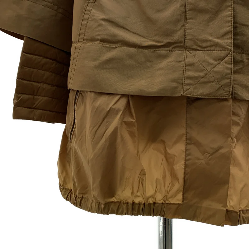 MONCLER / モンクレール | レイヤード フーデッドブルゾン | 1 | レディース