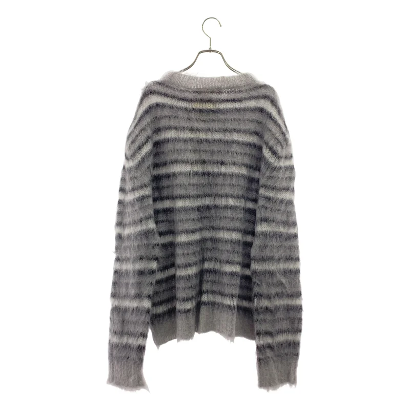 MARNI / マルニ | ボーダー モヘア プルオーバー ニット | 48 | メンズ